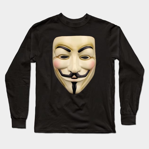 Anonymous Long Sleeve T-Shirt by SteelWoolBunny